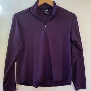 Patagonia Womens Capilene   Baselayer 1/4 Zip Neck size Small